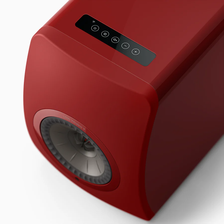 KEF LS50 Wireless II Crimson Red Special Edition