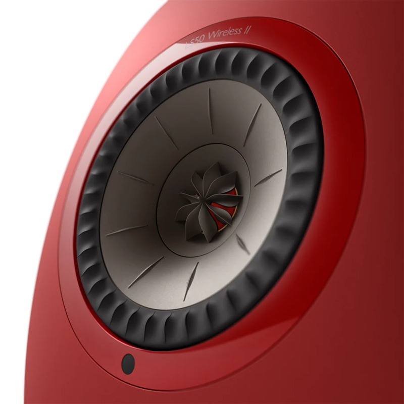 KEF LS50 Wireless II Crimson Red Special Edition