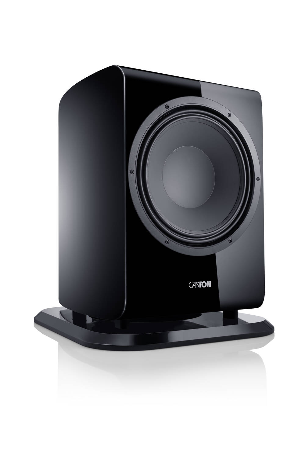 Canton Vento Sub 1 Schwarz High Gloss