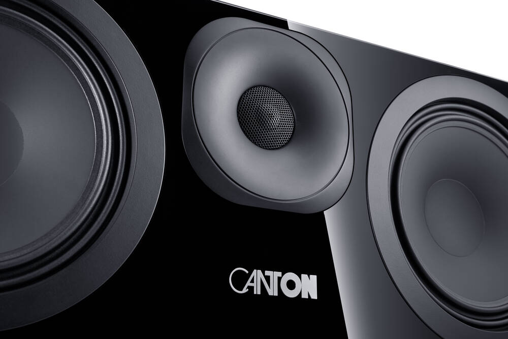Canton Vento 51 Schwarz High Gloss