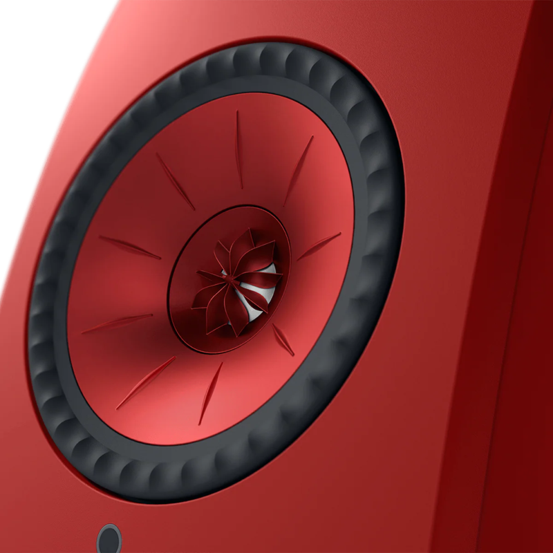 KEF LSX II Lava Red