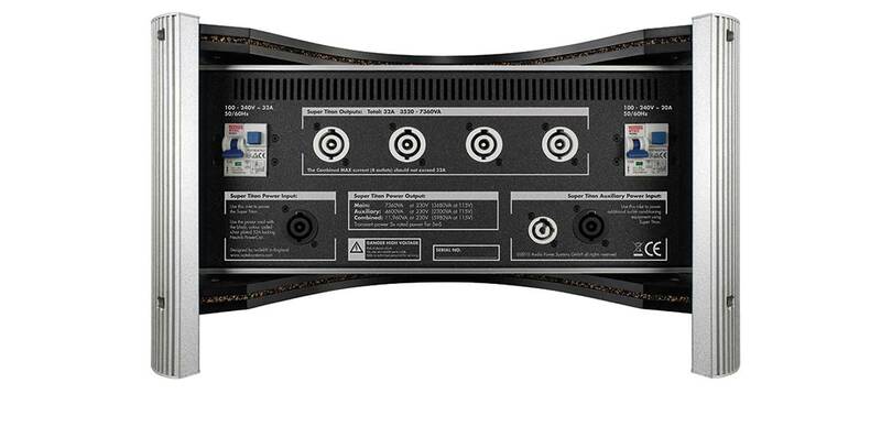 IsoTek Evo3 Super Titan 32A 4-outlet Power Line Cleaner Black