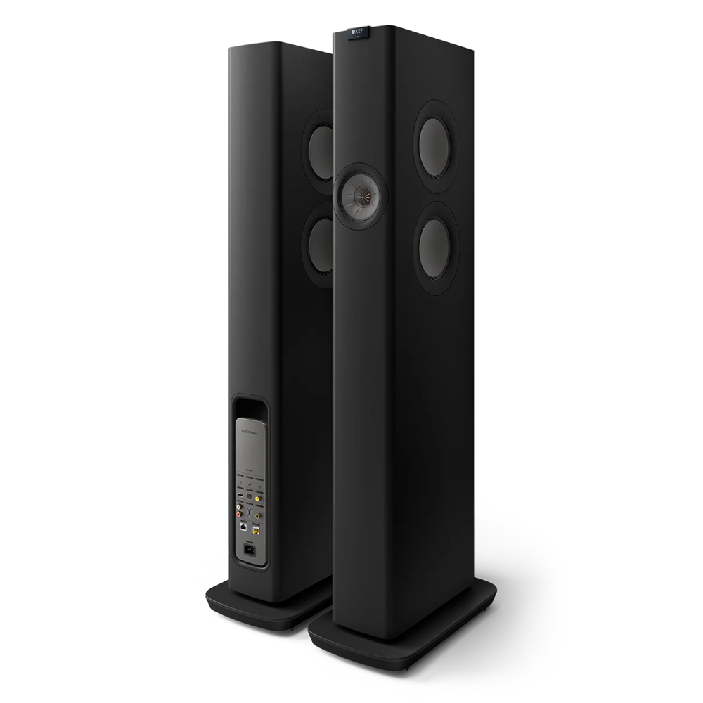 KEF LS60 Wireless Schwarz