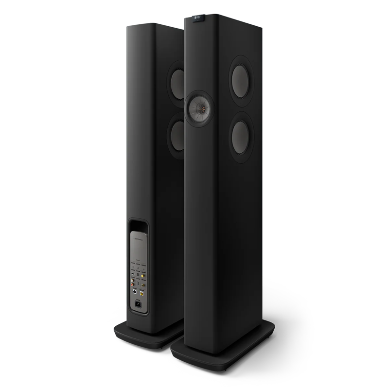 KEF LS60 Wireless Schwarz