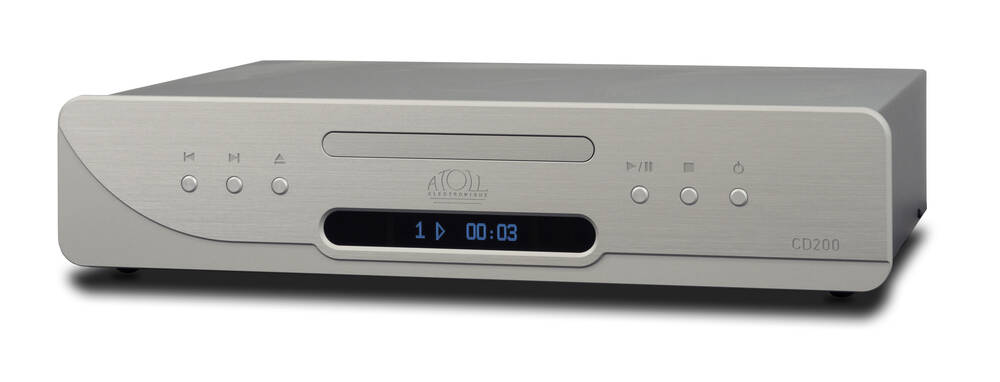 Atoll CD 200 Evolution Atoll CD 200 Evolution Alu Silber