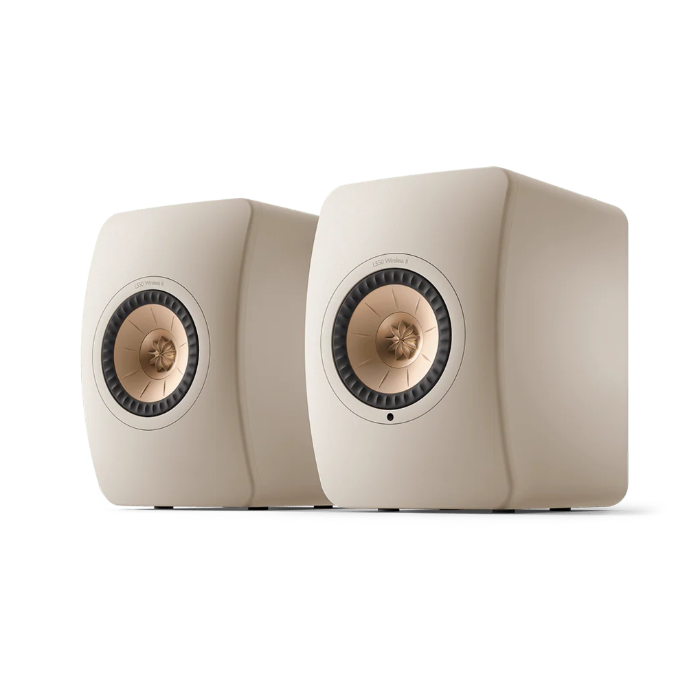 KEF LS50 Wireless II KEF LS50 Wireless II Sand Shell