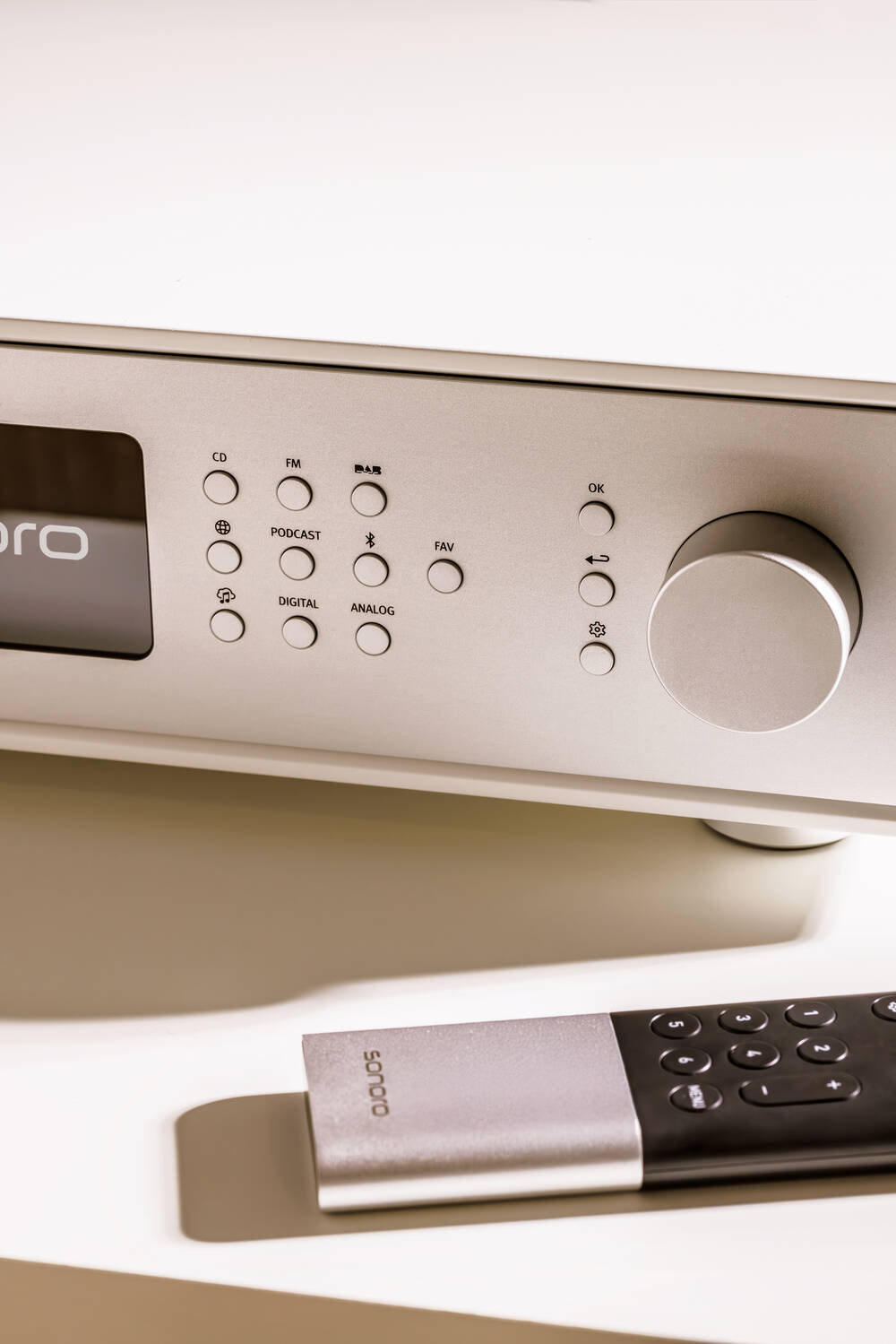 Sonoro MAESTRO Quantum Weiß matt - silber