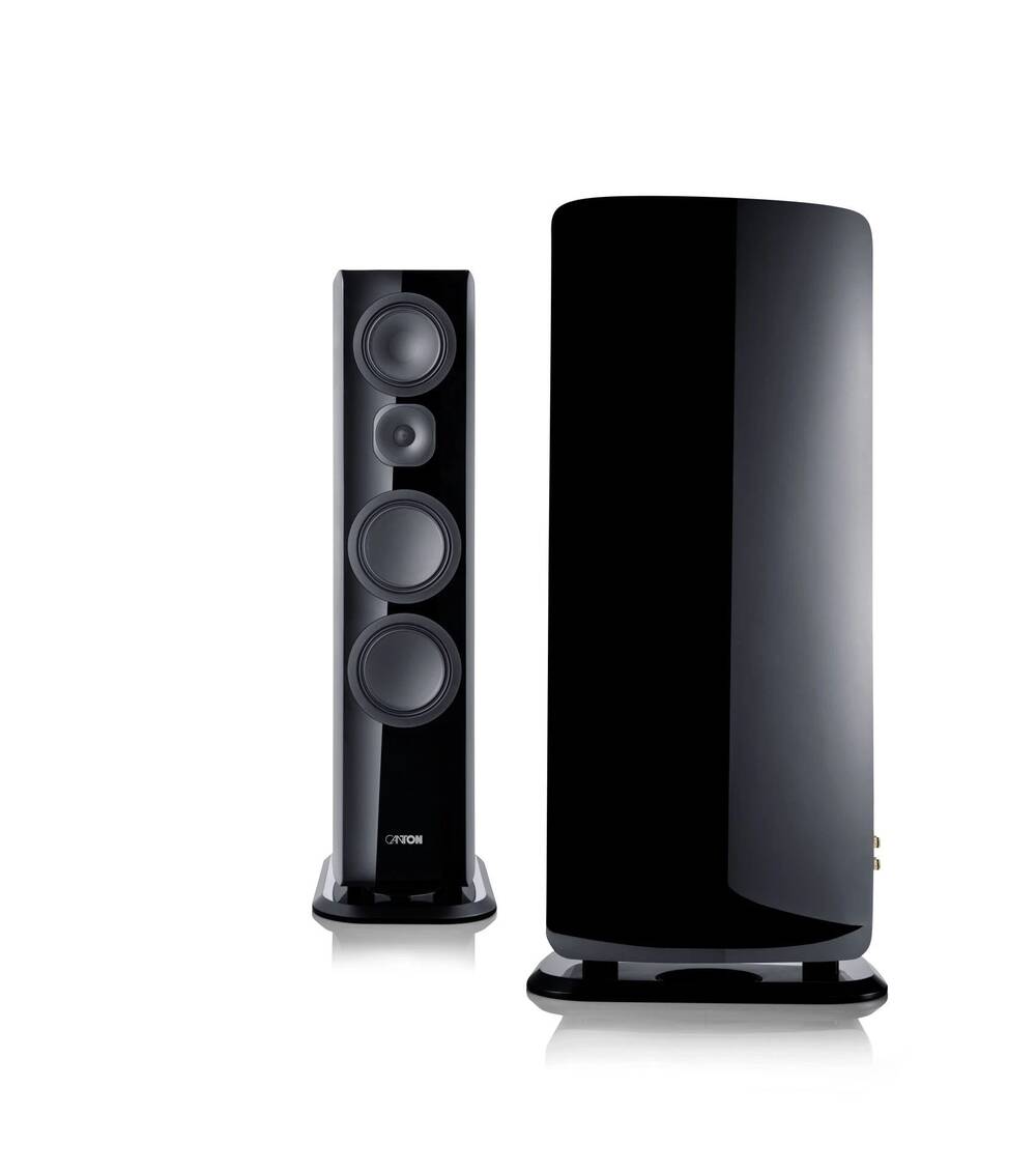 Canton Vento 101 Schwarz High Gloss