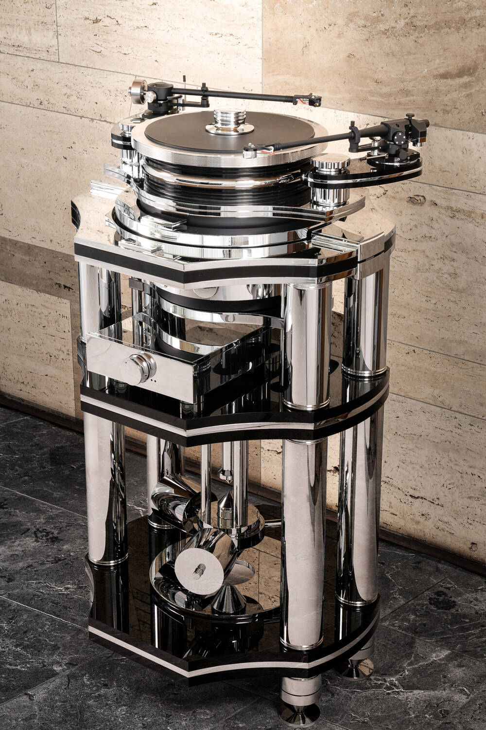 Transrotor Metropolis FMD (Laufwerk) Transrotor Metropolis FMD Chrom (Laufwerk)
