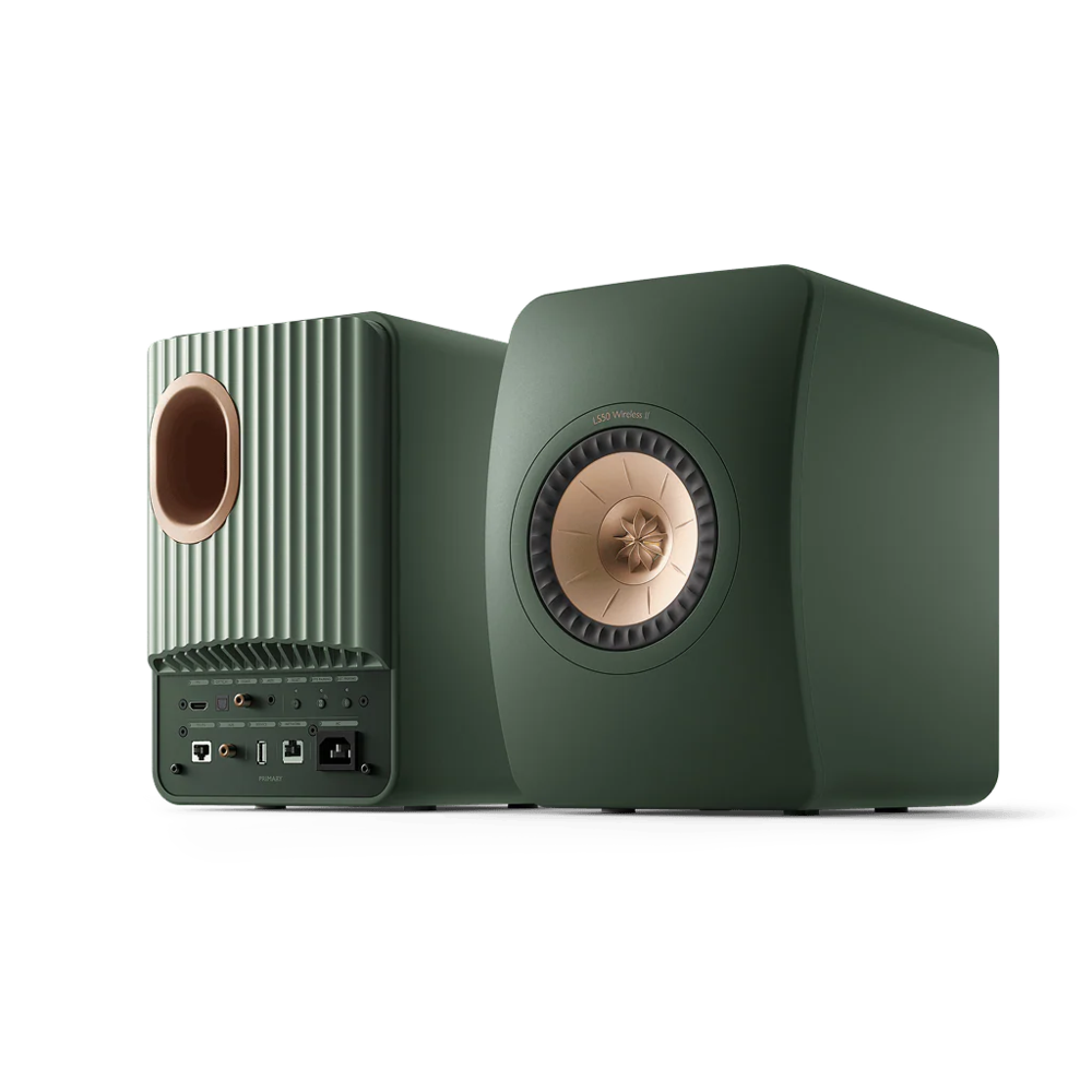 KEF LS50 Wireless II Moss Green
