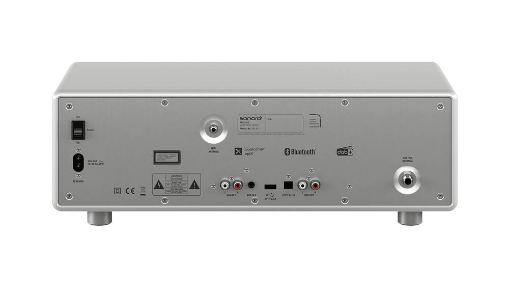 Sonoro PRESTIGE Silber hochglänzend - silber