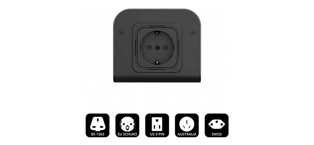 IsoTek V5 Syncro Uni 10 DC-Blocker Black
