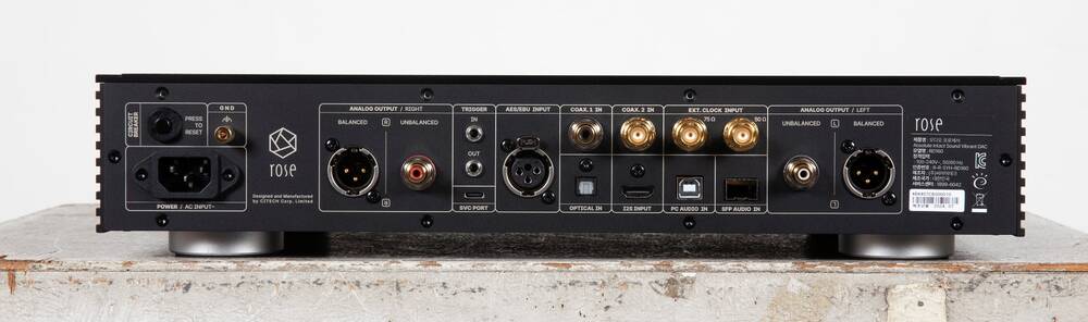 Rose RD160 Schwarz