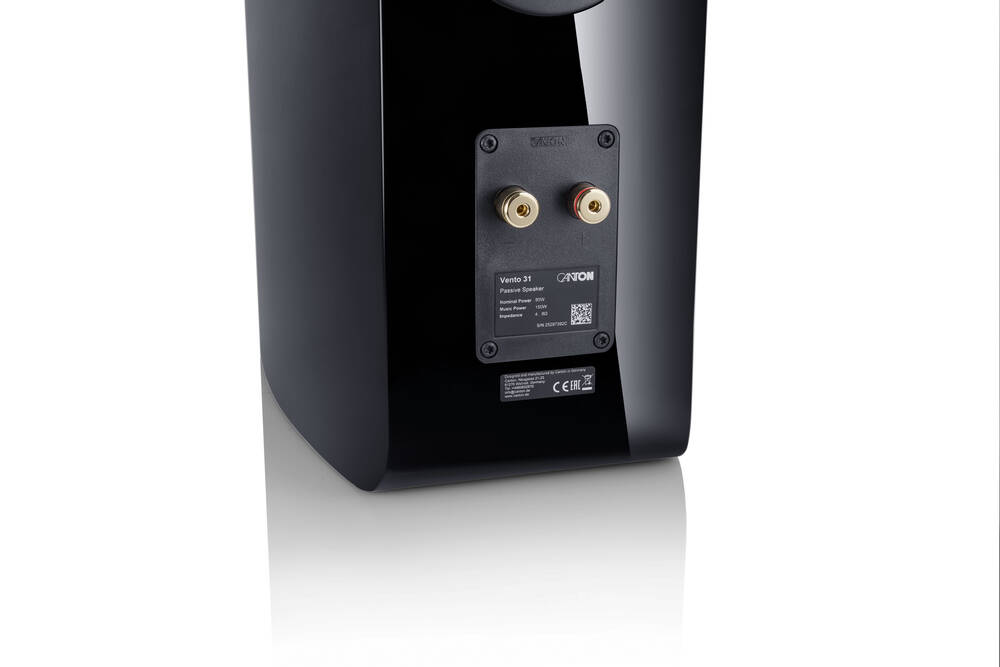 Canton Vento 31 Schwarz High Gloss