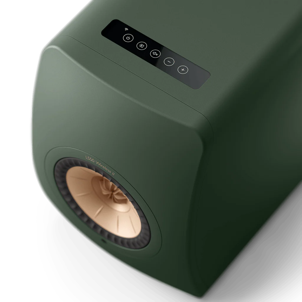 KEF LS50 Wireless II Moss Green