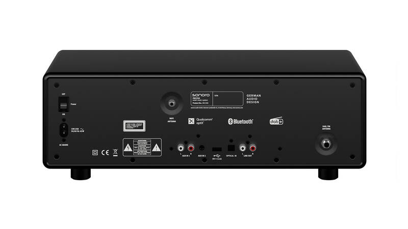 Sonoro PRESTIGE Schwarz matt - schwarz