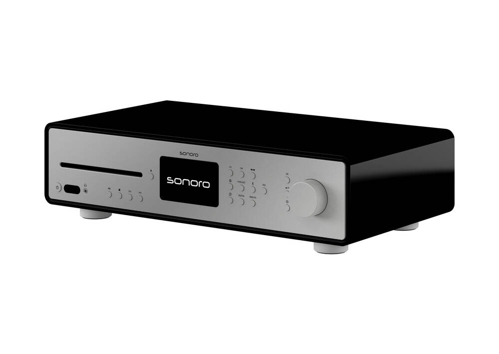 Sonoro MAESTRO Quantum Schwarz hochglanz - silber