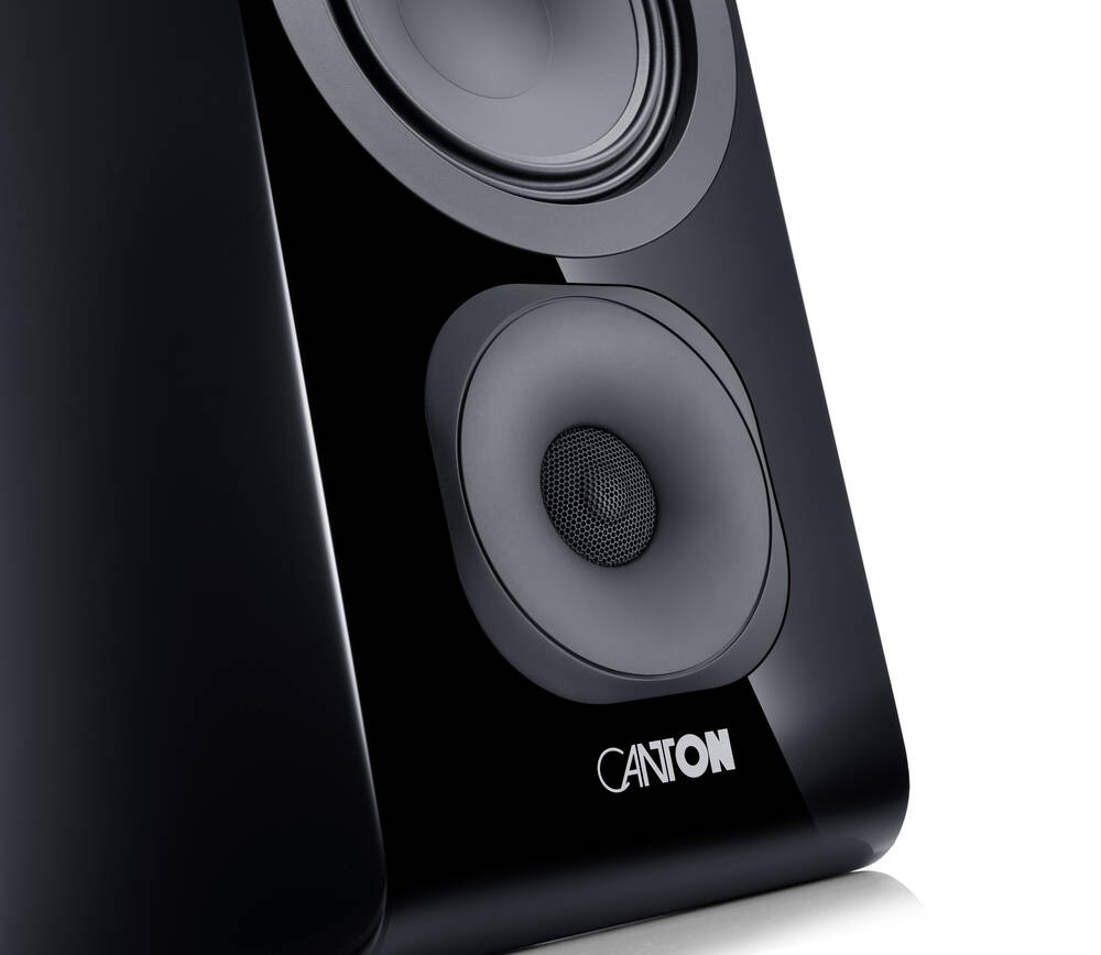 Canton Vento 21 Schwarz High Gloss