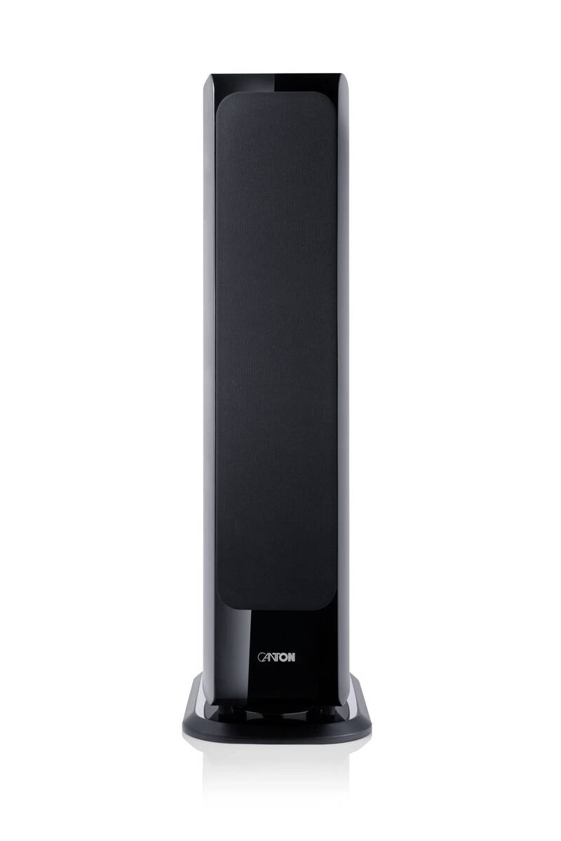 Canton Vento 101 Schwarz High Gloss
