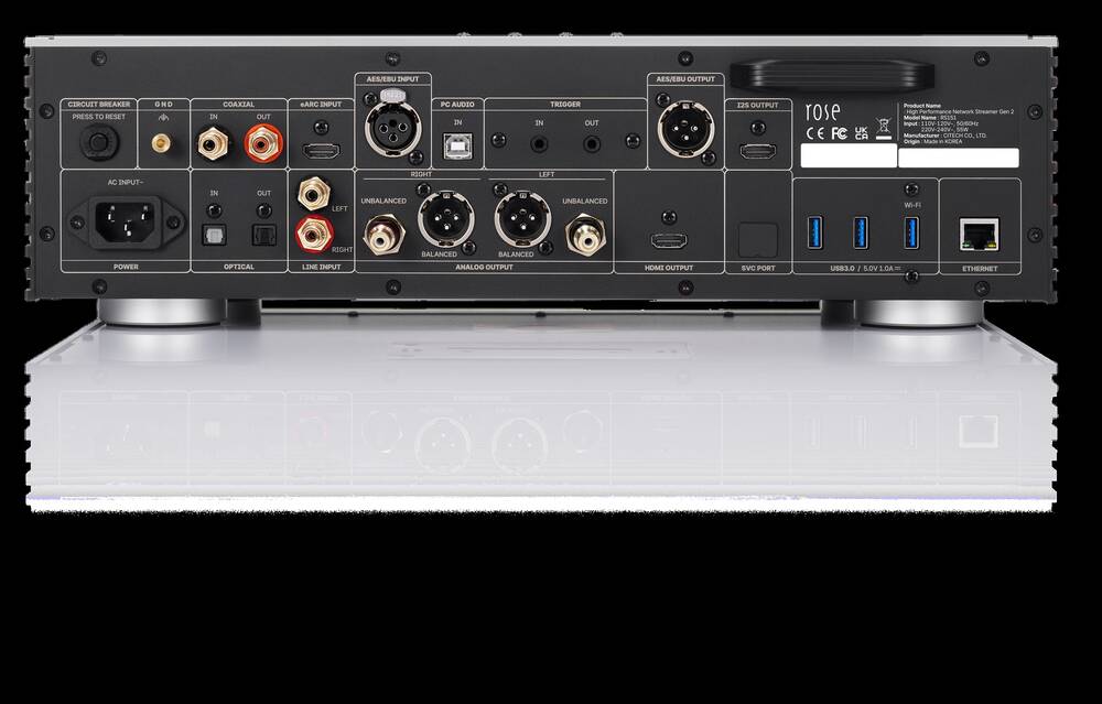 Rose RS151 Schwarz