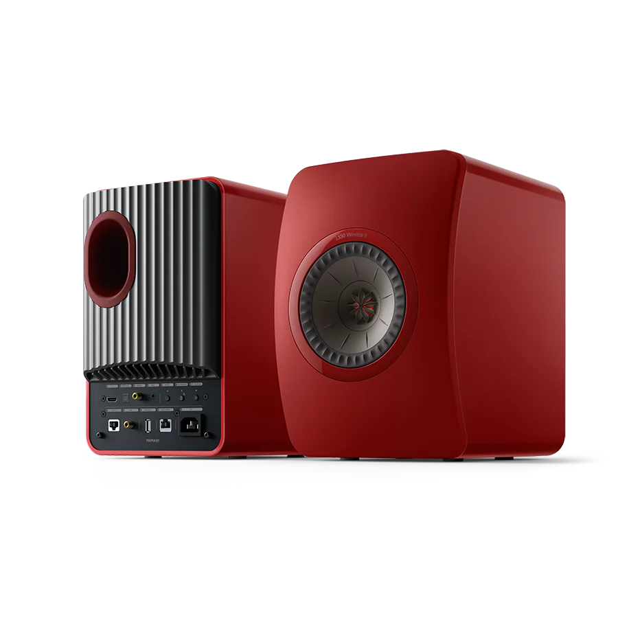 KEF LS50 Wireless II Crimson Red Special Edition