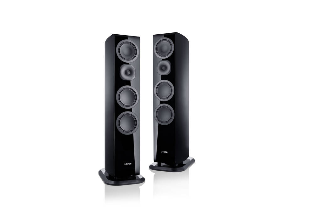 Canton Vento 81 Schwarz High Gloss