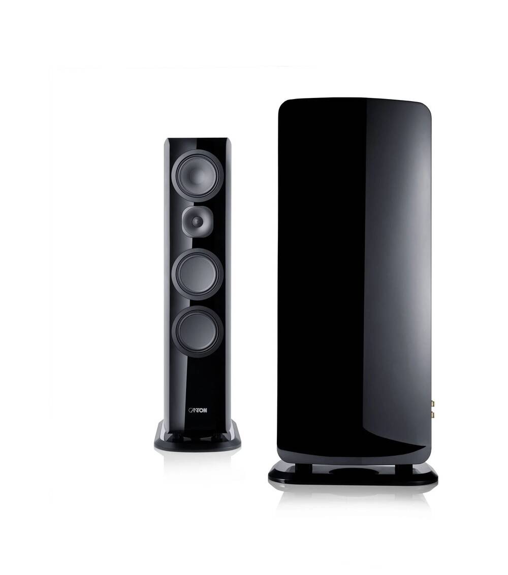 Canton Vento 91 Schwarz High Gloss