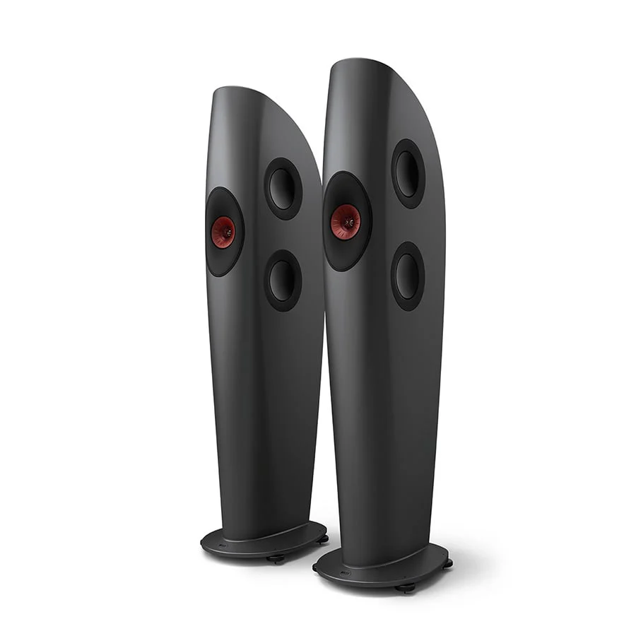 KEF Blade Two Meta KEF Blade Two Meta Charcoal Grey / Red