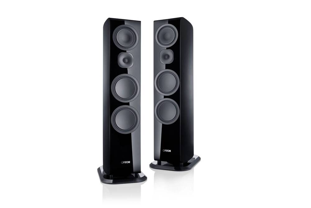Canton Vento 101 Schwarz High Gloss