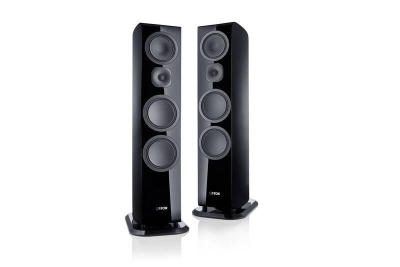 Canton Vento 101 Schwarz High Gloss