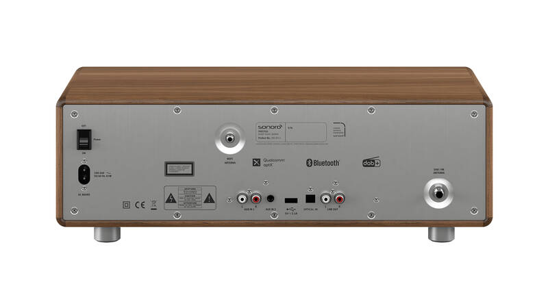 Sonoro PRESTIGE Walnuss - silber