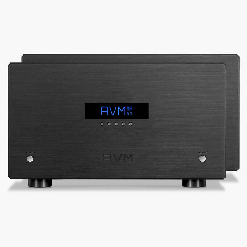 AVM OVATION MA 8.3 (Paar) AVM OVATION MA 8.3 Aluminium Schwarz