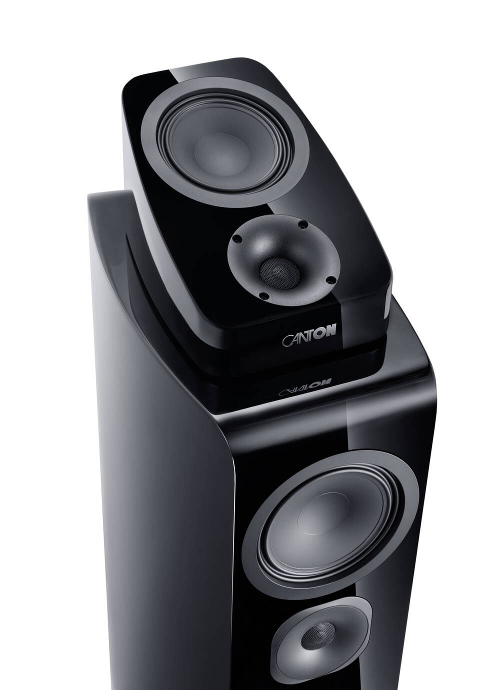 Canton Vento AR 1 Schwarz High Gloss