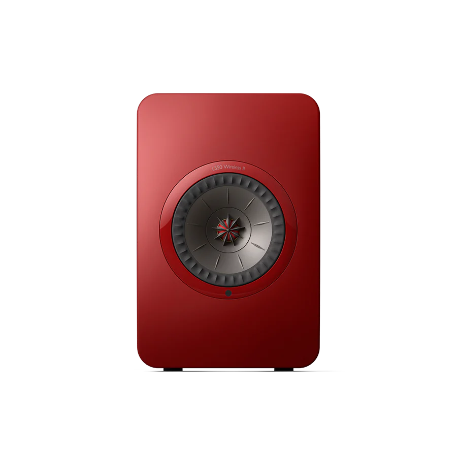 KEF LS50 Wireless II Crimson Red Special Edition