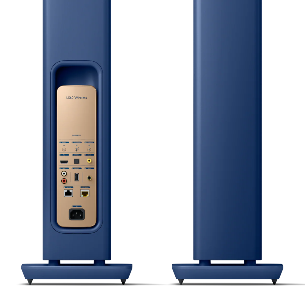 KEF LS60 Wireless Blau