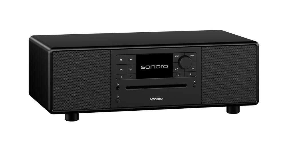 Sonoro PRESTIGE Schwarz matt - schwarz