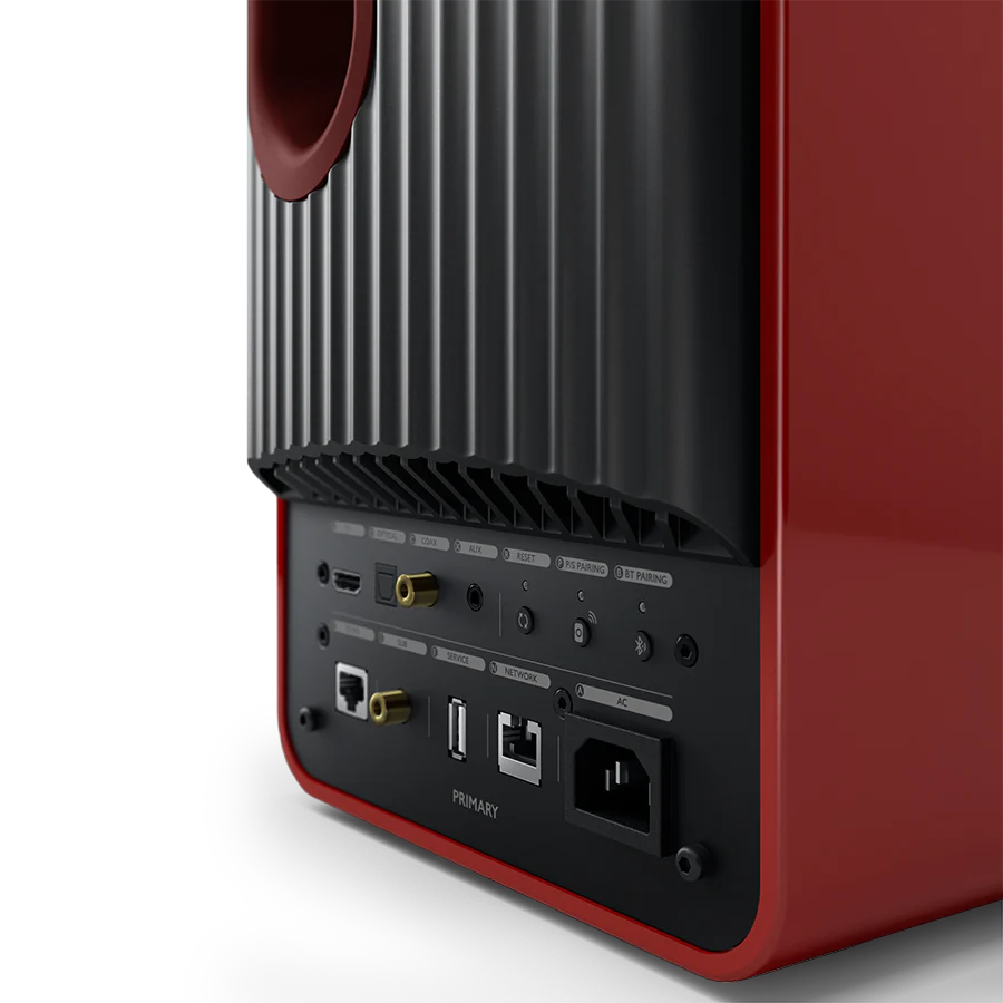 KEF LS50 Wireless II Crimson Red Special Edition