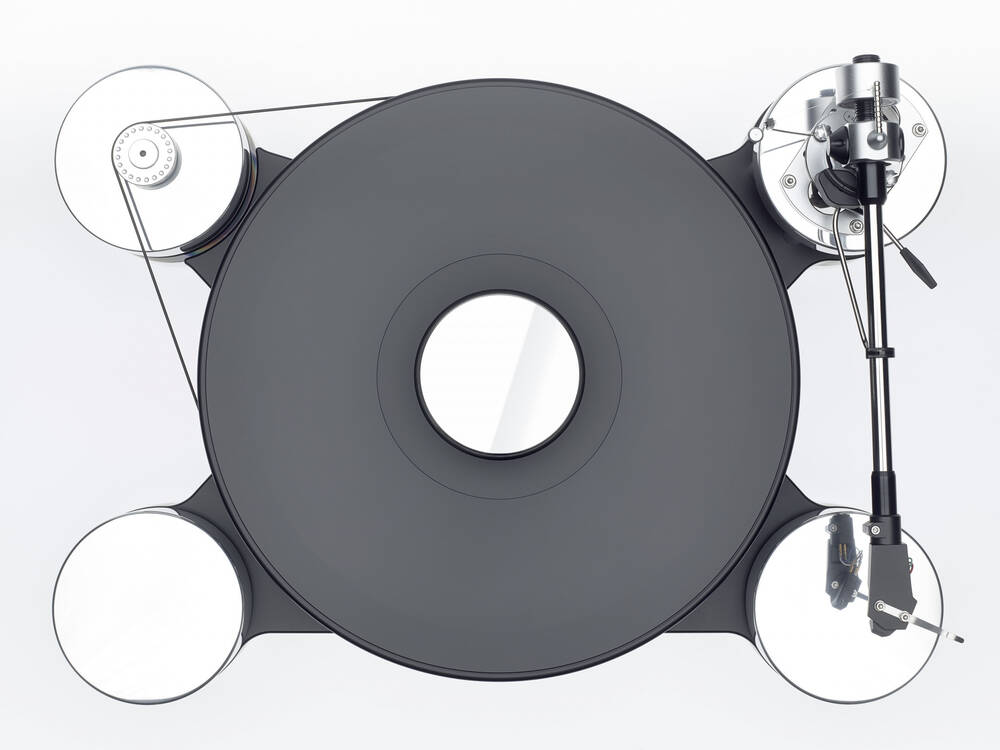 Transrotor Dark Star Silver Shadow (Laufwerk)