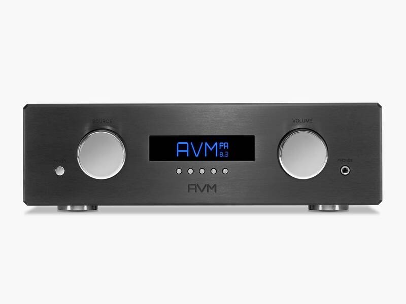 AVM OVATION PA 8.3 AVM OVATION PA 8.3 Aluminium Schwarz