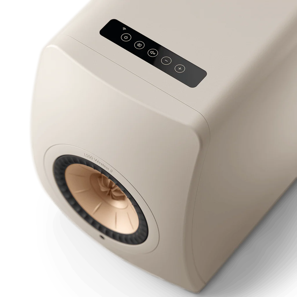 KEF LS50 Wireless II Sand Shell