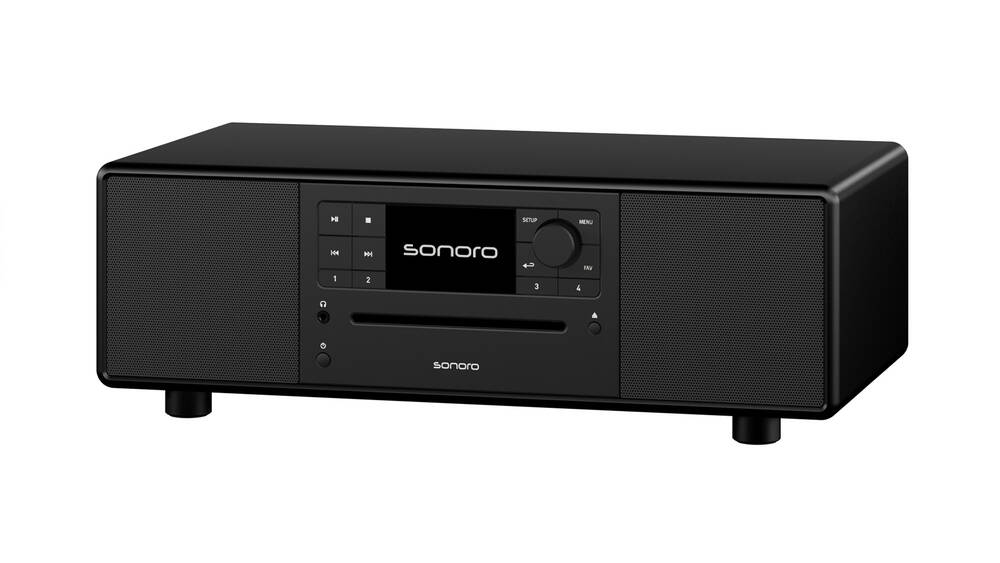 Sonoro PRESTIGE Schwarz matt - schwarz