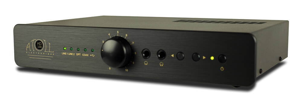 Atoll HD 100 Atoll HD 100 Alu Schwarz