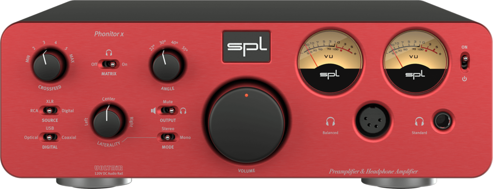 SPL Phonitor x Phonitor x + DAC768xs Rot