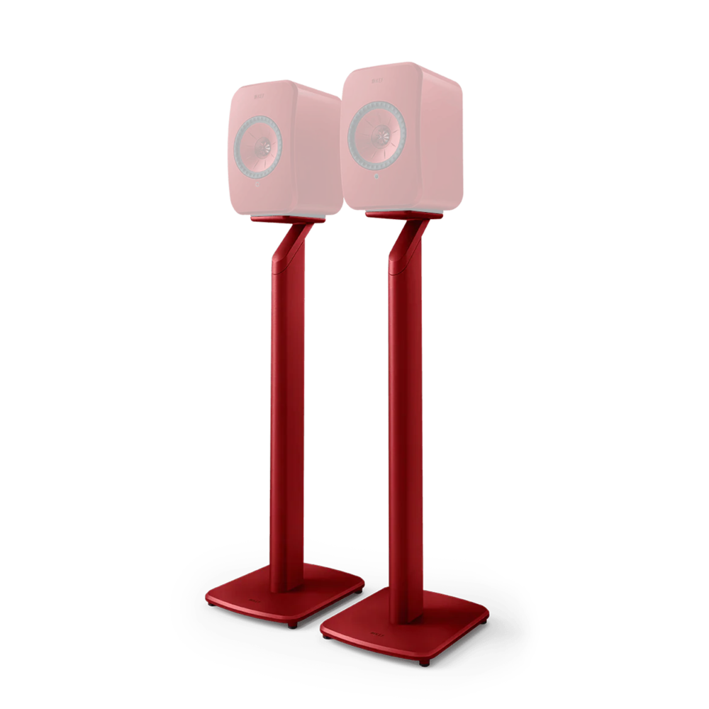 KEF S1 Standfuß Crimson Red