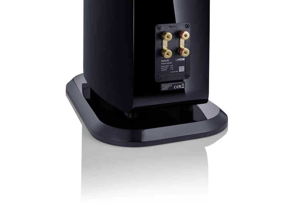 Canton Vento 81 Schwarz High Gloss