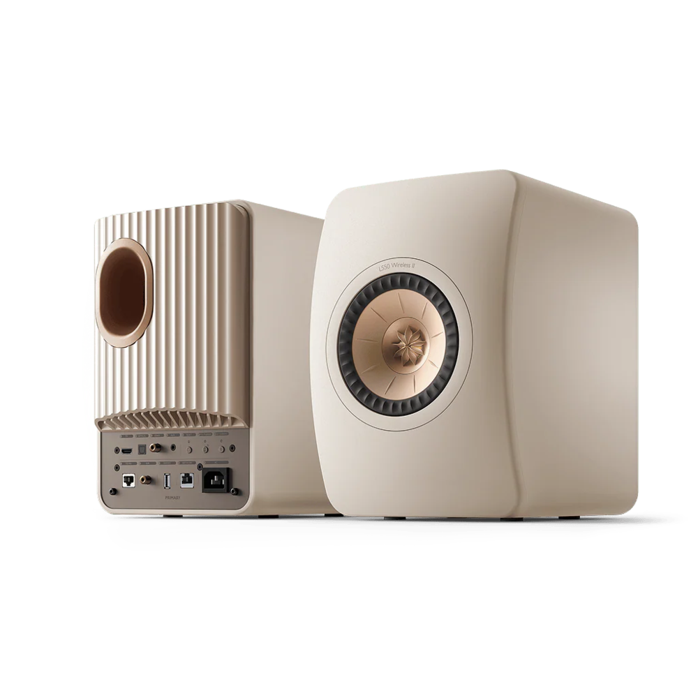 KEF LS50 Wireless II Sand Shell