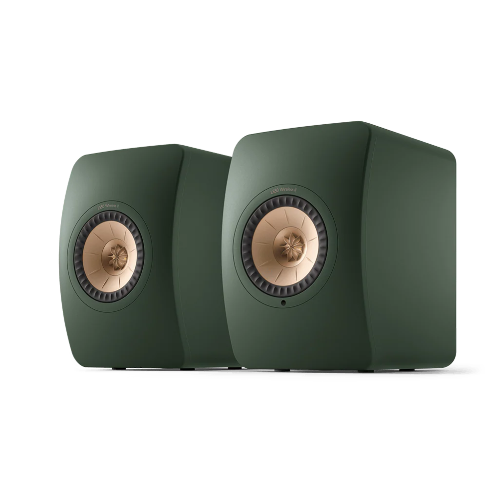 KEF LS50 Wireless II KEF LS50 Wireless II Moss Green